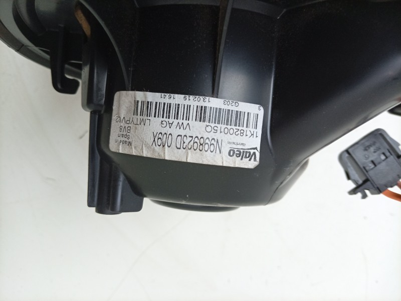 Recambio de ventilador calefaccion para seat alhambra (710, 711) 2.0 tdi referencia OEM IAM N998923D 1K1820015Q 