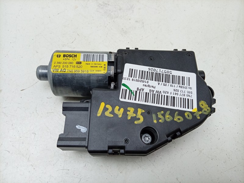 Recambio de motor techo electrico para seat alhambra (710, 711) 2.0 tdi referencia OEM IAM 575717026 7N0877041F 