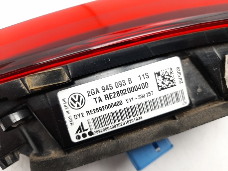 Recambio de piloto trasero izquierdo interior para volkswagen t-roc (a11, d11) 1.5 tsi referencia OEM IAM  2GA945093B 