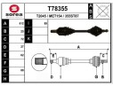 TRANSMISION DELANTERA IZQUIERDA 1693706372 1693706372 213M2136