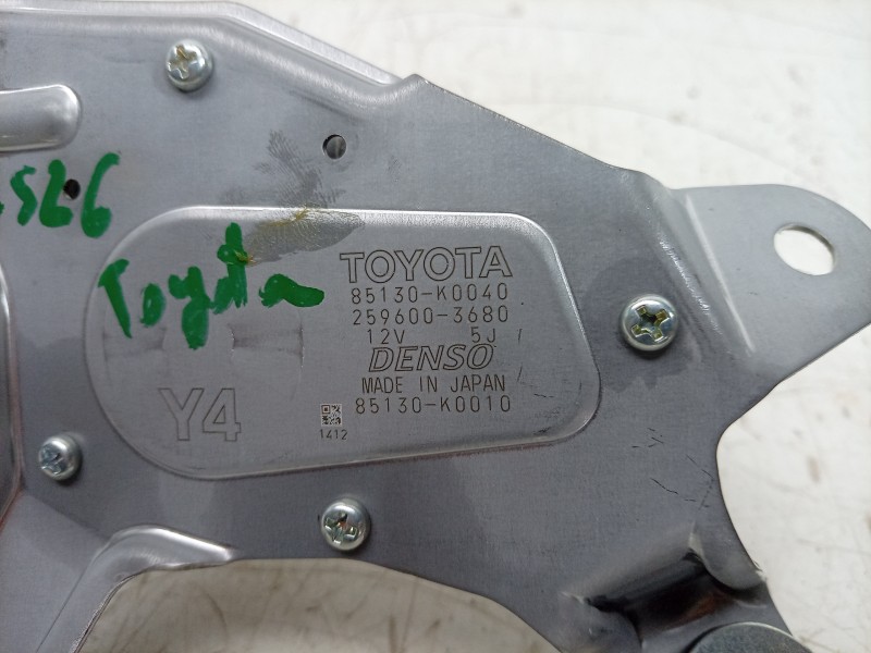 Recambio de motor limpia trasero para toyota yaris (_p21_, _pa1_, _ph1_) 1.5 hybrid (mxph10) referencia OEM IAM  85130K0010 