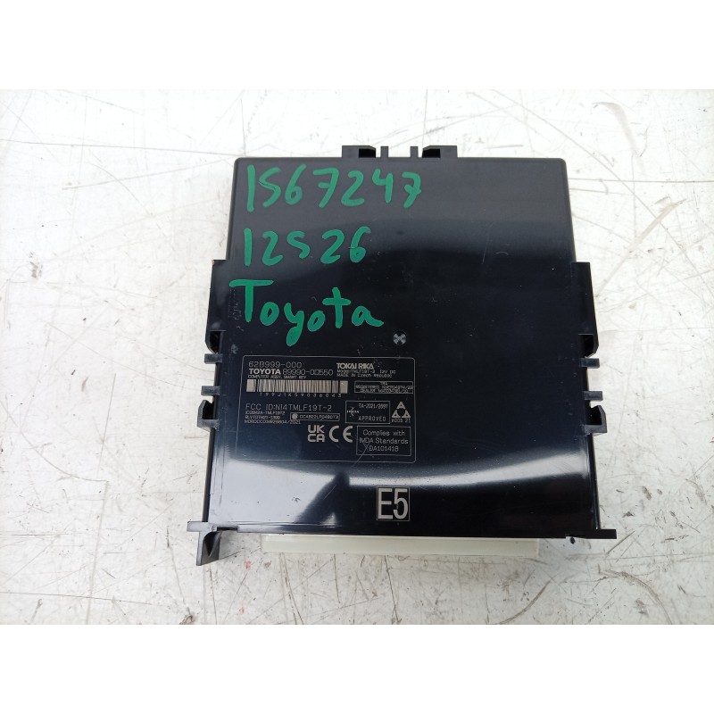 Recambio de modulo electronico para toyota yaris (_p21_, _pa1_, _ph1_) 1.5 hybrid (mxph10) referencia OEM IAM 62B999000 899900D5