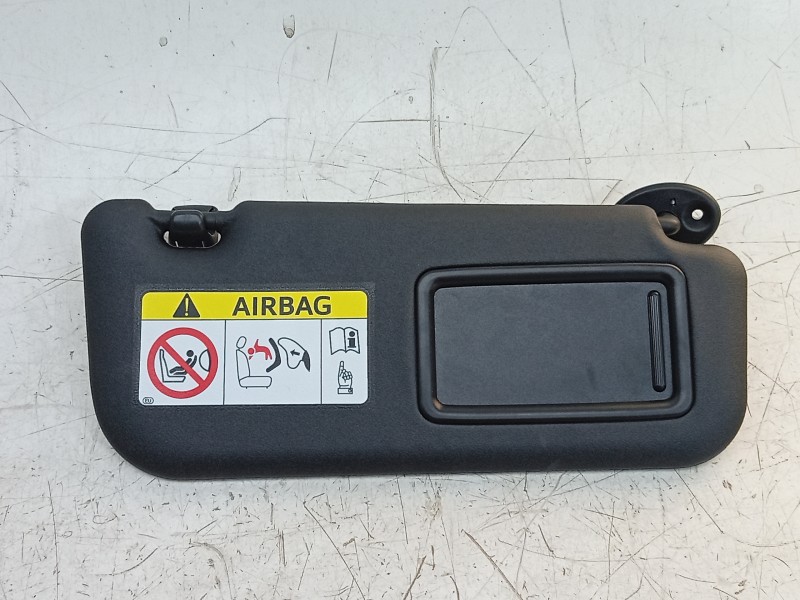 Recambio de parasol derecho para toyota yaris (_p21_, _pa1_, _ph1_) 1.5 hybrid (mxph10) referencia OEM IAM  74310K0100B0 