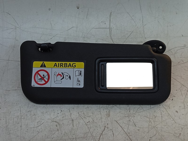 Recambio de parasol derecho para toyota yaris (_p21_, _pa1_, _ph1_) 1.5 hybrid (mxph10) referencia OEM IAM  74310K0100B0 