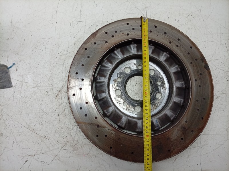 Recambio de disco de freno delantero izquierdo para maserati ghibli iii (m157) 3.0 s q4 referencia OEM IAM  670030935 