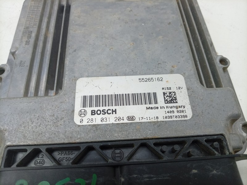 Recambio de centralita motor uce para jeep renegade suv (bu, b1, bv) 1.6 crd referencia OEM IAM 0281031204 55265162 