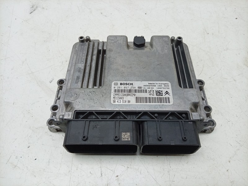 Recambio de centralita motor uce para peugeot 308 ii (lb_, lp_, lw_, lh_, l3_) 1.5 bluehdi 130 referencia OEM IAM 0281037198 982