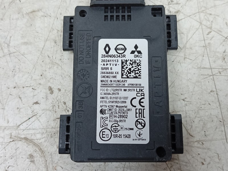 Recambio de modulo electronico para renault rafale rafale referencia OEM IAM  284N06343R 