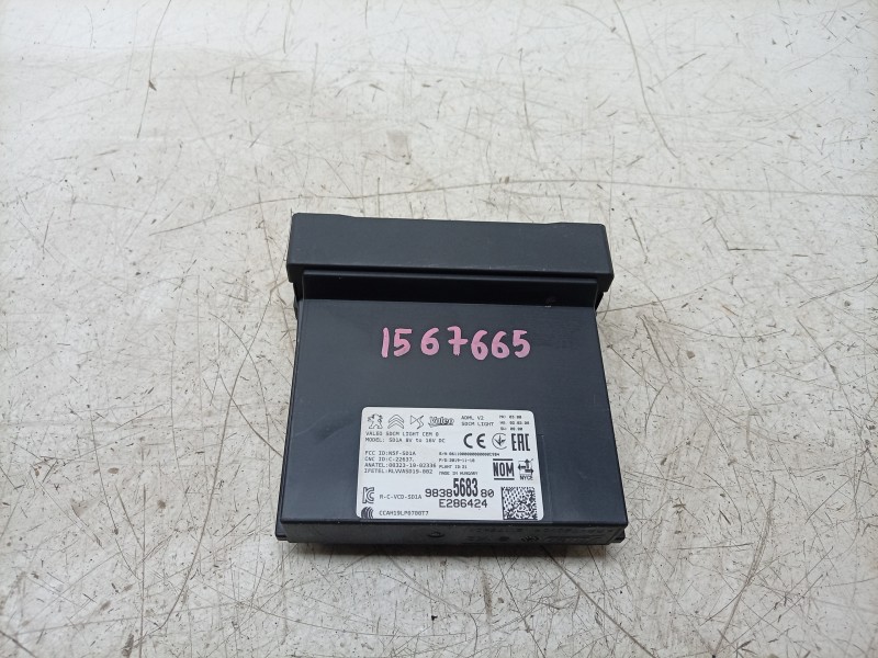 Recambio de modulo electronico para ds ds 3 / ds 3 crossback (ur_, uc_, uj_) 1.5 bluehdi 100 referencia OEM IAM  9838568380 