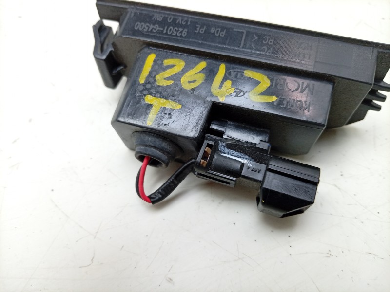 Recambio de piloto matricula para hyundai i30 (pde, pd, pden) 1.0 t-gdi referencia OEM IAM  92502G4500 