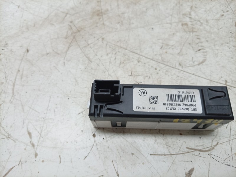 Recambio de modulo electronico para ds ds 3 / ds 3 crossback (ur_, uc_, uj_) 1.5 bluehdi 100 referencia OEM IAM  9825205380 