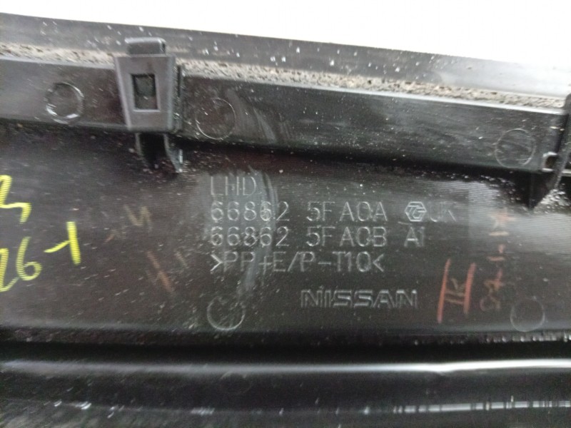 Recambio de torpedo para nissan micra v (k14) 0.9 ig-t referencia OEM IAM  668625FA0A 