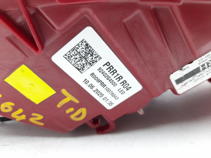 Recambio de piloto trasero derecho para hyundai i30 (pde, pd, pden) 1.0 t-gdi referencia OEM IAM  92402G4500 