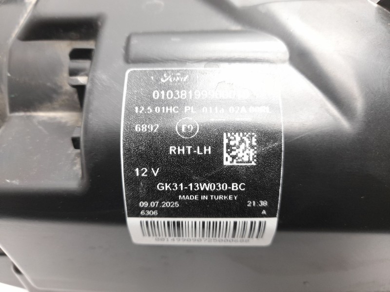 Recambio de faro izquierdo para ford transit v363 furgoneta (fcd, fdd) 2.0 ecoblue 4x4 referencia OEM IAM  GK3113W030BC 10110620