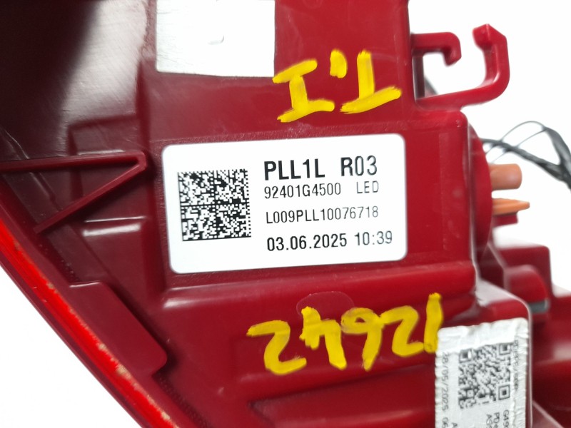 Recambio de piloto trasero izquierdo para hyundai i30 (pde, pd, pden) 1.0 t-gdi referencia OEM IAM  92401G4500 