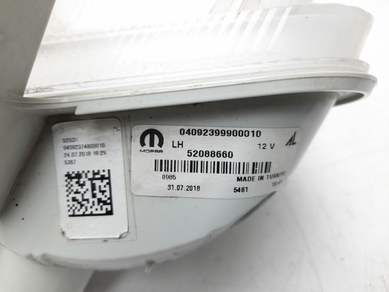 Recambio de piloto delantero izquierdo para jeep renegade suv (bu, b1, bv) 1.6 crd referencia OEM IAM  52088660 