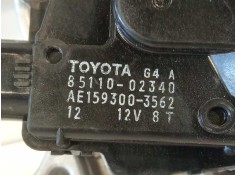 Recambio de motor limpia delantero para toyota auris 1.2 16v turbo cat referencia OEM IAM 8511002340 AE1593003562  2