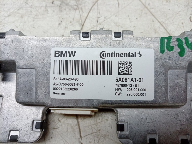 Recambio de camara vision frontal para bmw x4 (g02, f98) xdrive 20 d mild-hybrid referencia OEM IAM A2C7565021700 S15A0320490 