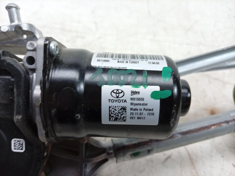 Recambio de motor limpia delantero para toyota c-hr hybrid active referencia OEM IAM W810614 85010F4100 