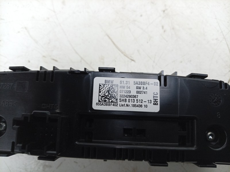 Recambio de mando climatizador para bmw i4 edrive 40 referencia OEM IAM  61315A3BBF4 