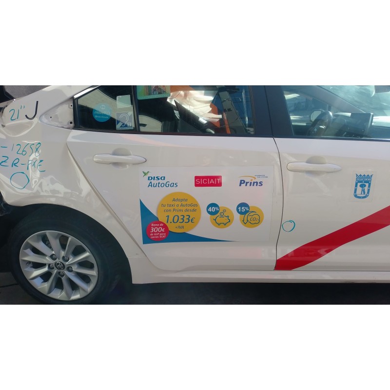 Recambio de puerta trasera derecha para toyota corolla sedán (_e21_) 1.8 vvti hybrid (zwe211, mzea12) referencia OEM IAM   