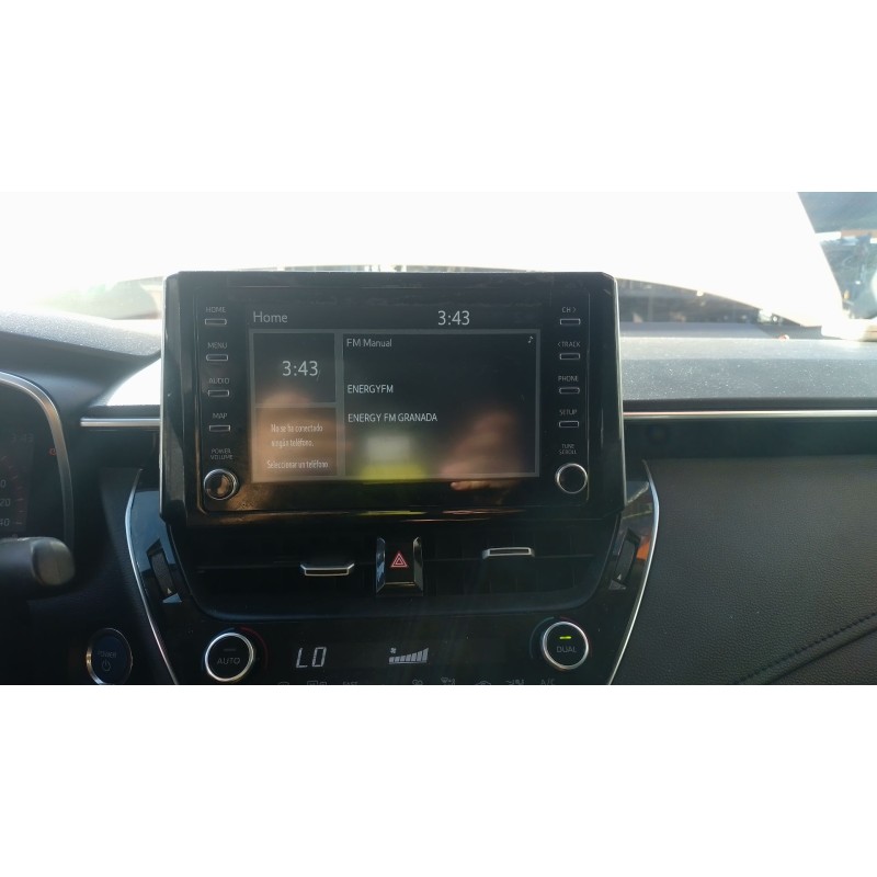 Recambio de pantalla multifuncion para toyota corolla sedán (_e21_) 1.8 vvti hybrid (zwe211, mzea12) referencia OEM IAM   