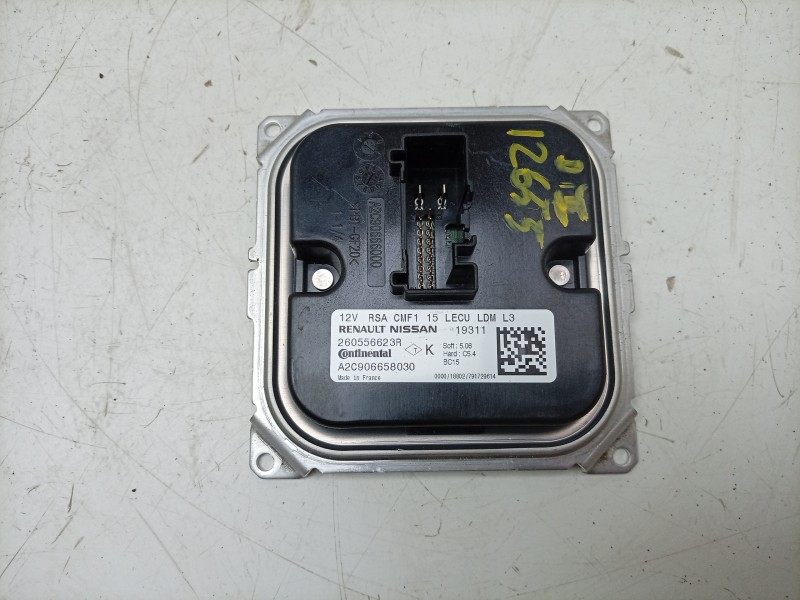 Recambio de centralita faros xenon para renault clio v (b7_) 1.0 lpg (b7mt) referencia OEM IAM A2C906658030 260556623R 