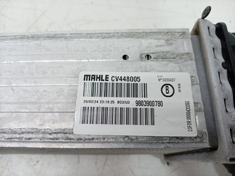 Recambio de intercooler para citroën c3 aircross ii van (2c_, 2r_) puretech 82 referencia OEM IAM CV448005 9803900780 CNGCT018/C