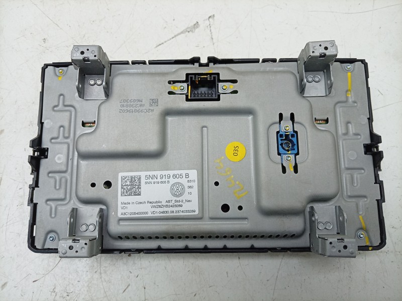Recambio de pantalla multifuncion para volkswagen polo vi (aw1, bz1, ae1) 1.0 tsi referencia OEM IAM 5NN919605B 5NN919605B 