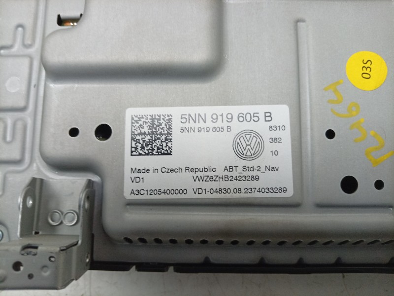 Recambio de pantalla multifuncion para volkswagen polo vi (aw1, bz1, ae1) 1.0 tsi referencia OEM IAM 5NN919605B 5NN919605B 