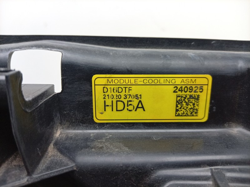 Recambio de electroventilador para kg mobility tivoli referencia OEM IAM 2102037051 2132035100 
