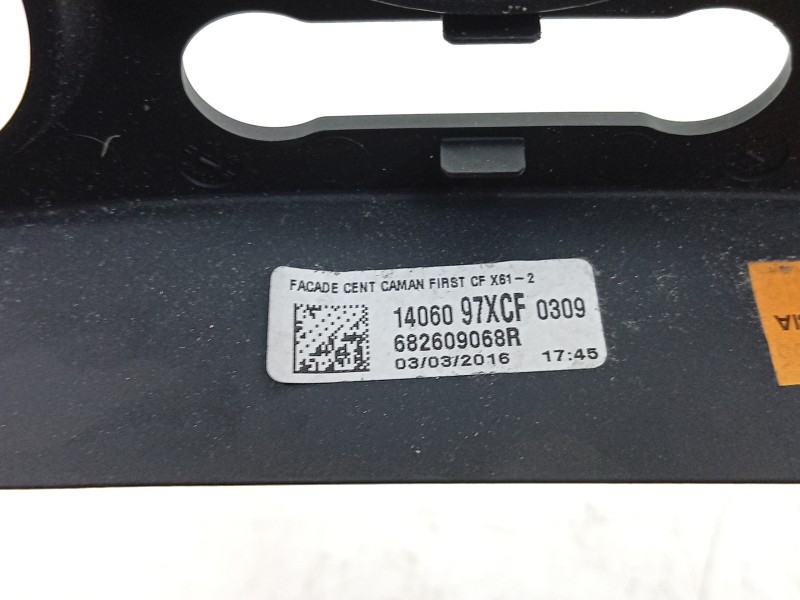 Recambio de moldura para renault kangoo express (fw0/1_) 1.5 dci 95 (fw16) referencia OEM IAM  682609068R 