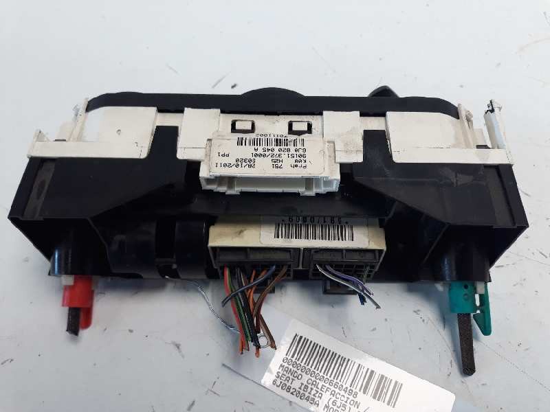 Recambio de mando calefaccion / aire acondicionado para seat ibiza (6j5) reference referencia OEM IAM 6J0820045A  