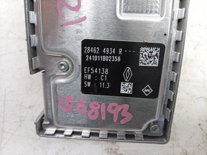 Recambio de camara vision frontal para dacia duster iii eco-g 100 essential referencia OEM IAM  284624934R 