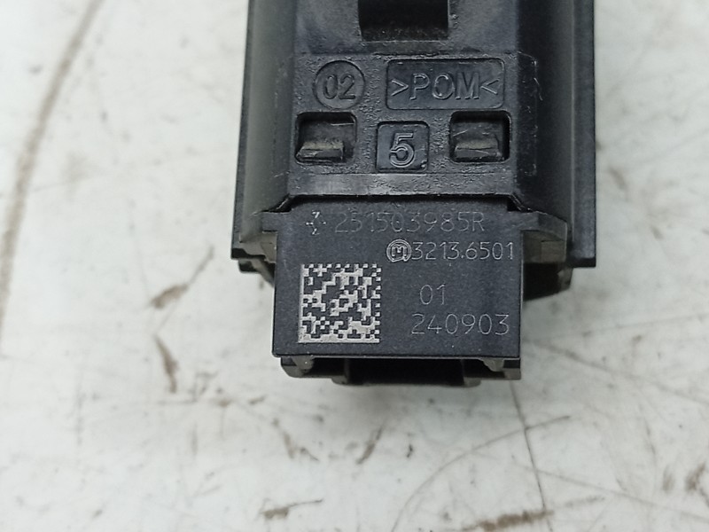 Recambio de interruptor para dacia duster iii eco-g 100 essential referencia OEM IAM  251503985R 