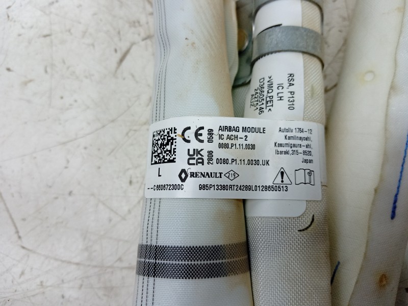 Recambio de airbag cortina delantero izquierdo para dacia duster iii eco-g 100 essential referencia OEM IAM 660672300C 985P13380