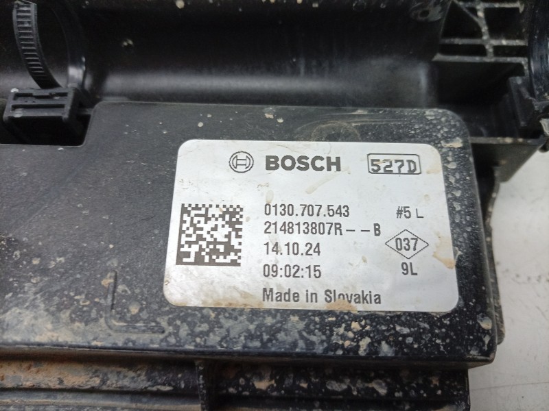 Recambio de electroventilador para dacia duster iii eco-g 100 essential referencia OEM IAM 0130707543 214810845R 