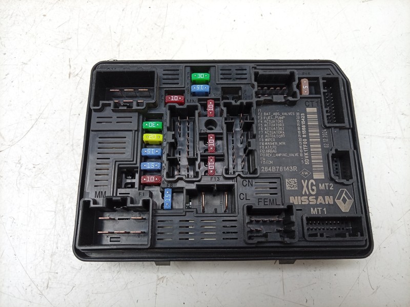 Recambio de caja reles / fusibles para renault rafale rafale referencia OEM IAM  284B78143R 