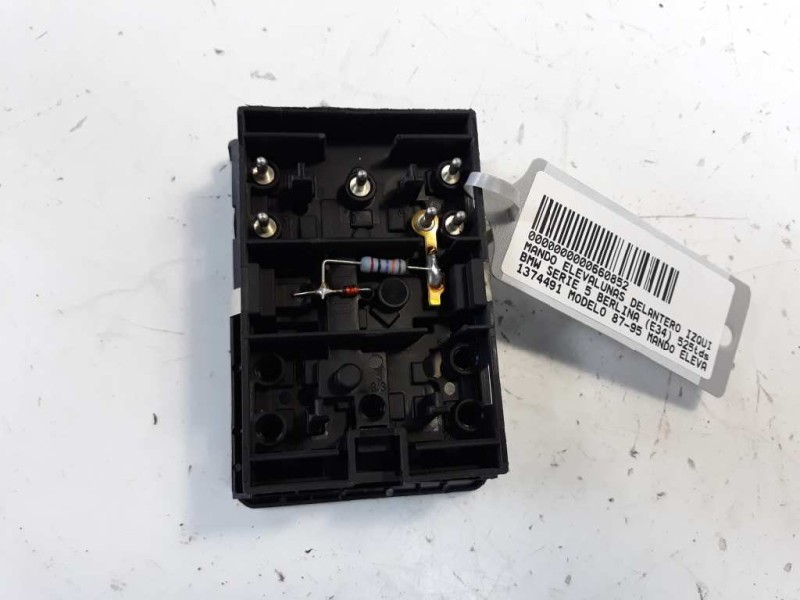 Recambio de mando elevalunas delantero izquierdo para bmw serie 5 berlina (e34) 525tds referencia OEM IAM 1374491  