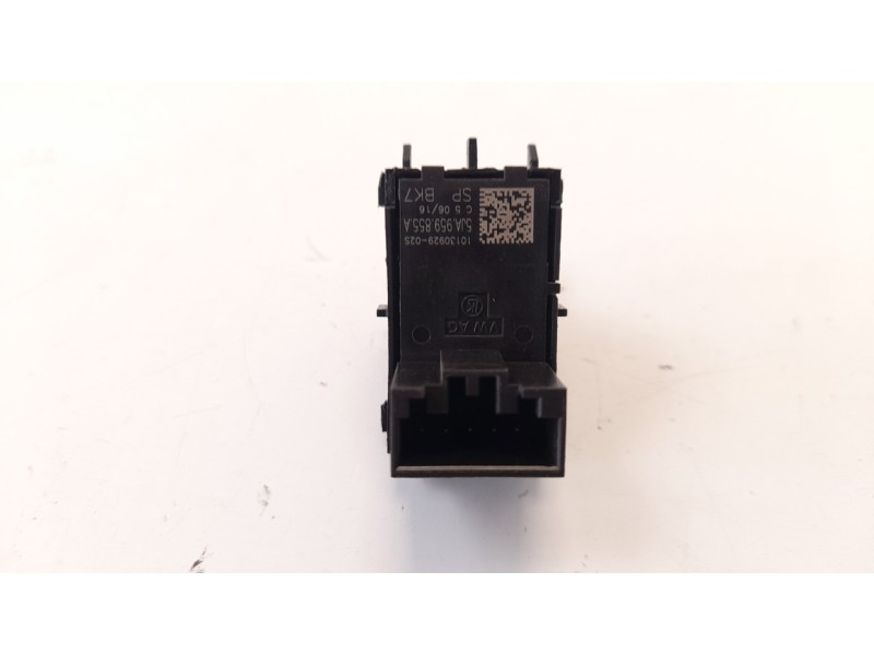 Recambio de mando elevalunas delantero derecho para skoda fabia 1.2 tsi referencia OEM IAM 5JA959855A  