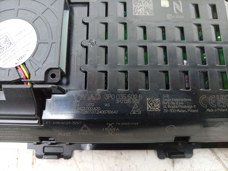 Recambio de modulo electronico para skoda octavia iv (nx3, nn3, pv3) 2.0 tdi referencia OEM IAM  3P0035502B 
