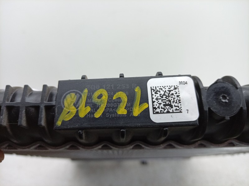 Recambio de radiador agua para volkswagen taigo (cs1) 1.0 tsi referencia OEM IAM  2Q0121253R 550217