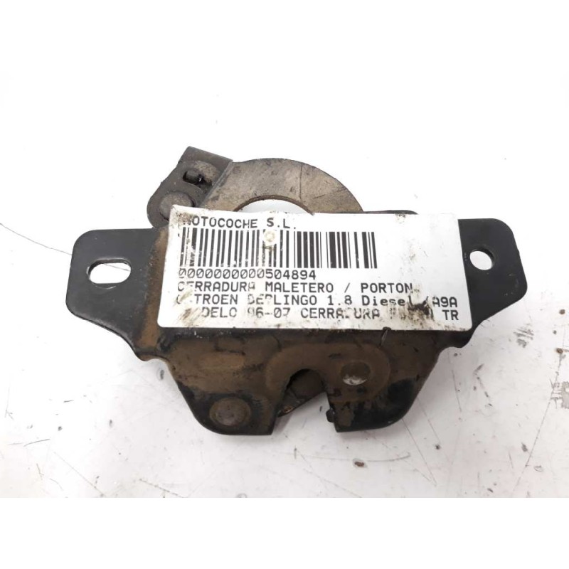 Recambio de cerradura maletero / porton para citroen berlingo 1.9 d sx familiar referencia OEM IAM   