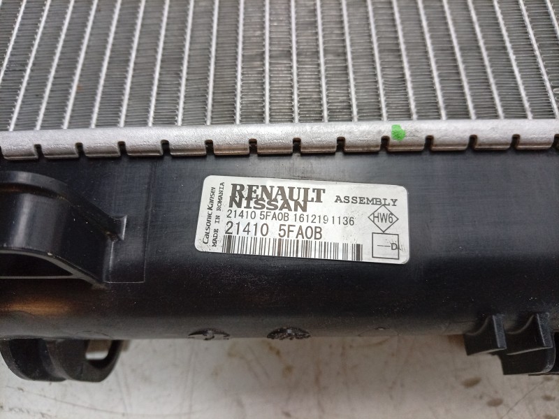 Recambio de radiador agua para renault clio v (b7_) 1.0 lpg (b7mt) referencia OEM IAM  214105FA0B CCHNS000/DA730R001/550070/5500