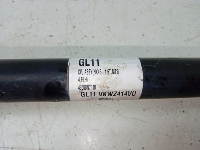 Recambio de transmision delantera izquierda para kia sportage (nq5) drive referencia OEM IAM  49500N7110 