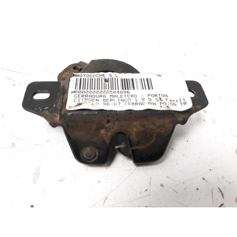 Recambio de cerradura maletero / porton para citroen berlingo 1.9 d sx familiar referencia OEM IAM   