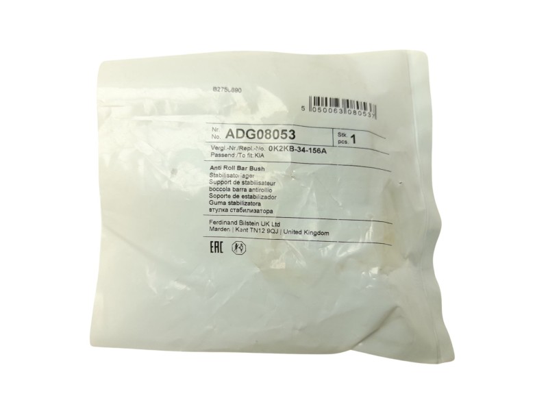 Recambio de barra estabilizadora delantera para kia carens i monospace (fc, fj) 2.0 cvvt referencia OEM IAM  0K2KB34156A ADG0805