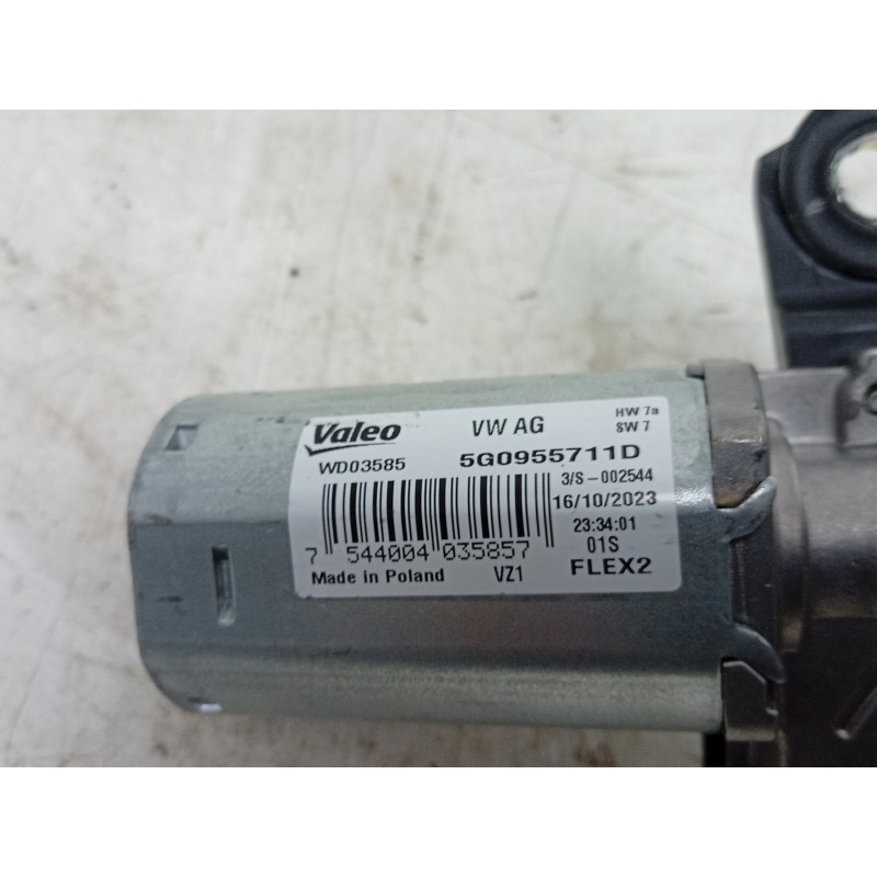Recambio de motor limpia trasero para volkswagen polo vi (aw1, bz1, ae1) 1.0 tsi referencia OEM IAM  5G0955711D MLF510451HQ