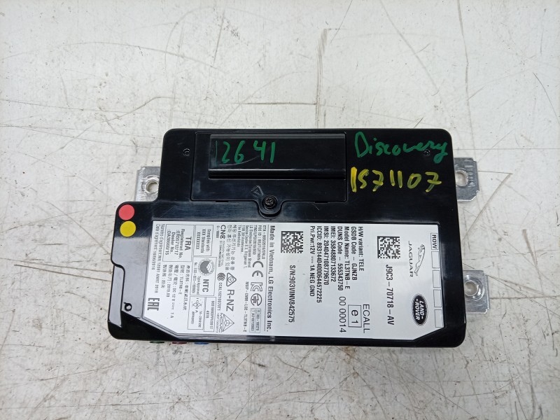 Recambio de modulo electronico para land rover discovery sport (l550) 2.0 d 4x4 referencia OEM IAM  J9C370718AV 