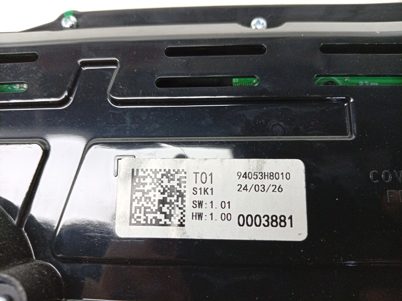 Recambio de cuadro instrumentos para kia stonic (yb) 1.0 t-gdi eco-dynamics+ referencia OEM IAM  94053H8010 